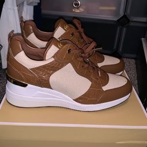 Brand new, Michael Kors, Crista trainer, wedge sneakers, size 11